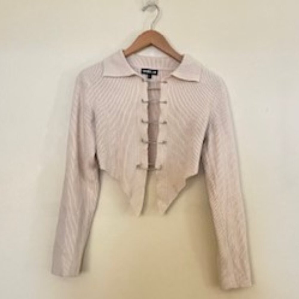 Rehab Lab Cropped Knit Sweater